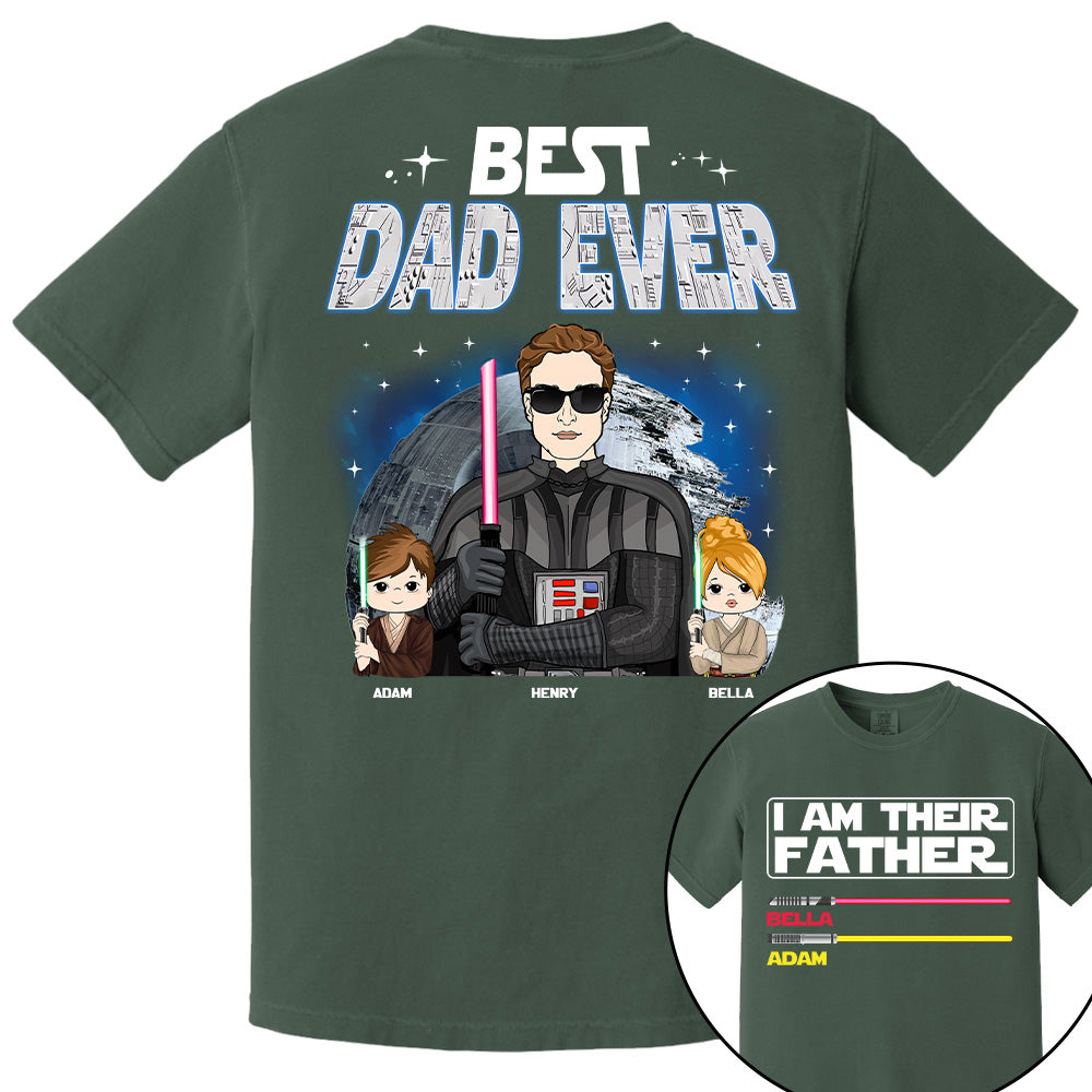 I Am Their Father Best Dad Ever, Custom Shirt, Gift For Dad Father's Day 2025 T1807 TU20