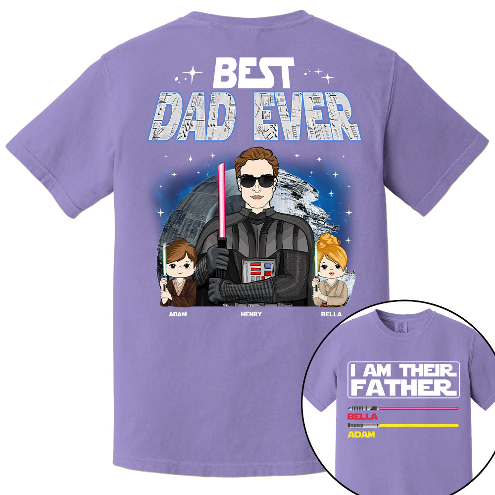 I Am Their Father Best Dad Ever, Custom Shirt, Gift For Dad Father's Day 2025 T1807 TU20