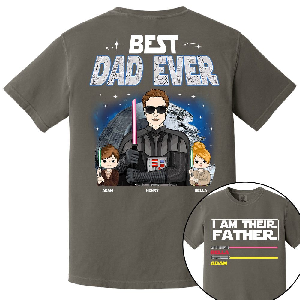 I Am Their Father Best Dad Ever, Custom Shirt, Gift For Dad Father's Day 2025 T1807 TU20