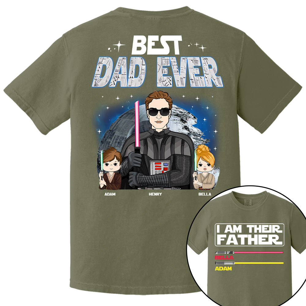 I Am Their Father Best Dad Ever, Custom Shirt, Gift For Dad Father's Day 2025 T1807 TU20