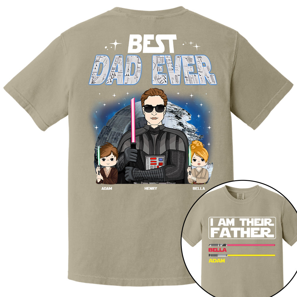 I Am Their Father Best Dad Ever, Custom Shirt, Gift For Dad Father's Day 2025 T1807 TU20