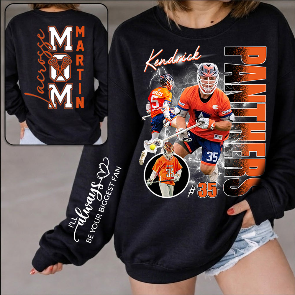 Lacrosse Mom - I'll Always Be Your Biggest Fan - Personalized Shirt For Lacrosse Lovers T1807