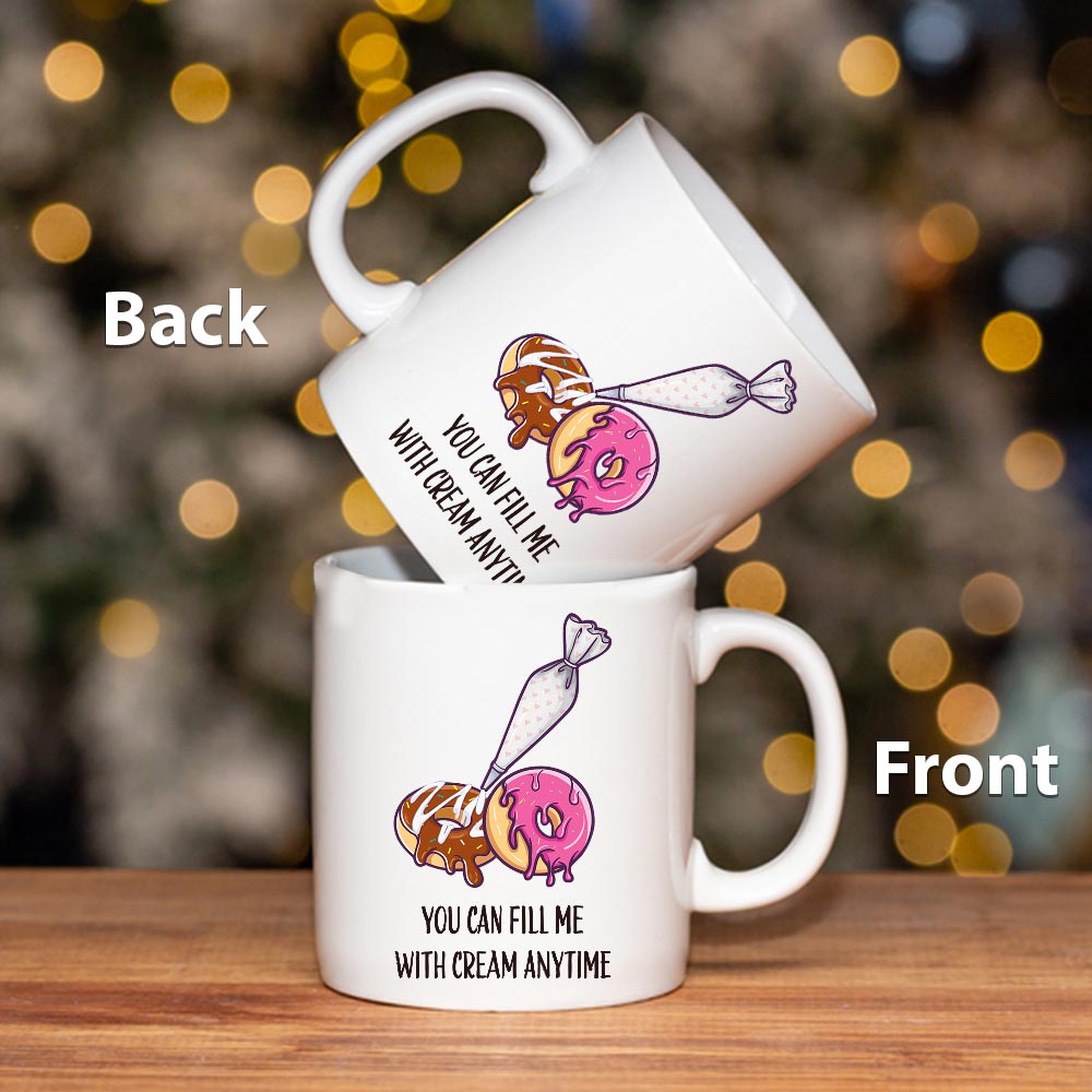 Funny Valentines Day Mug - Funny Naughty Gifts For Couples - Personalized Mug Tu20