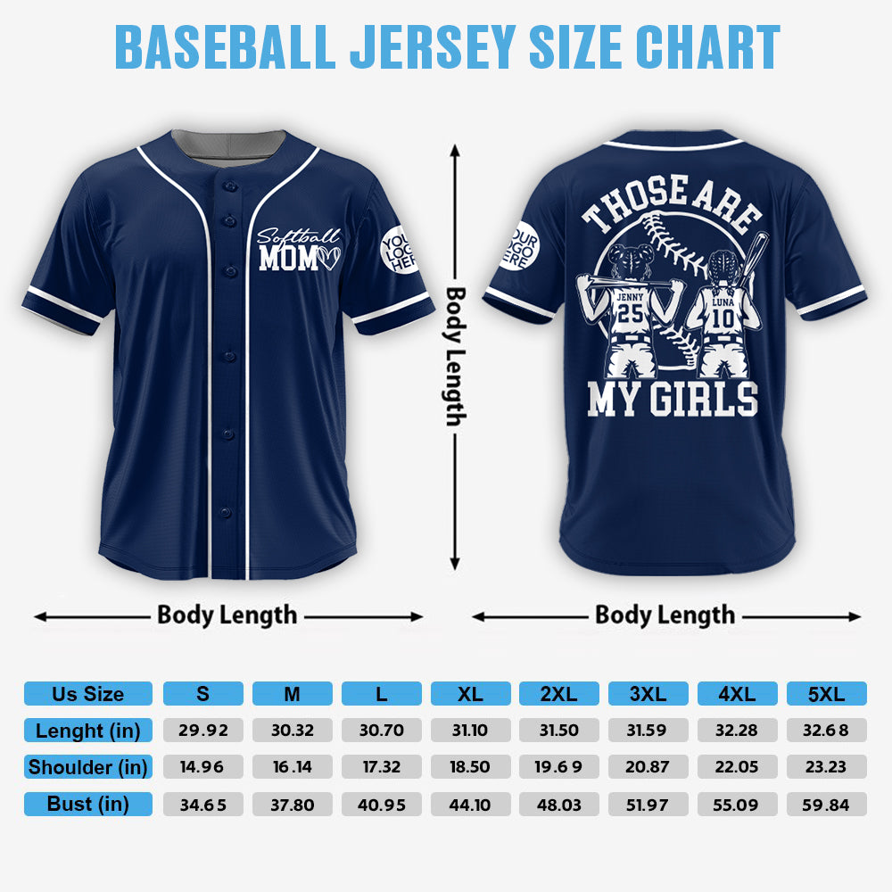 Softball Mom Jersey – Those Are My Boys - Personalized Softball Family Jersey NA04 Hv01