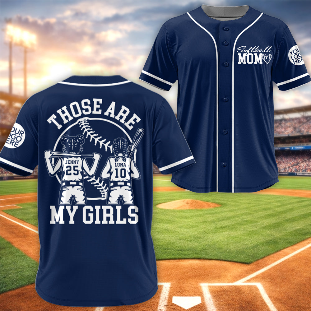 Softball Mom Jersey – Those Are My Boys - Personalized Softball Family Jersey NA04 Hv01