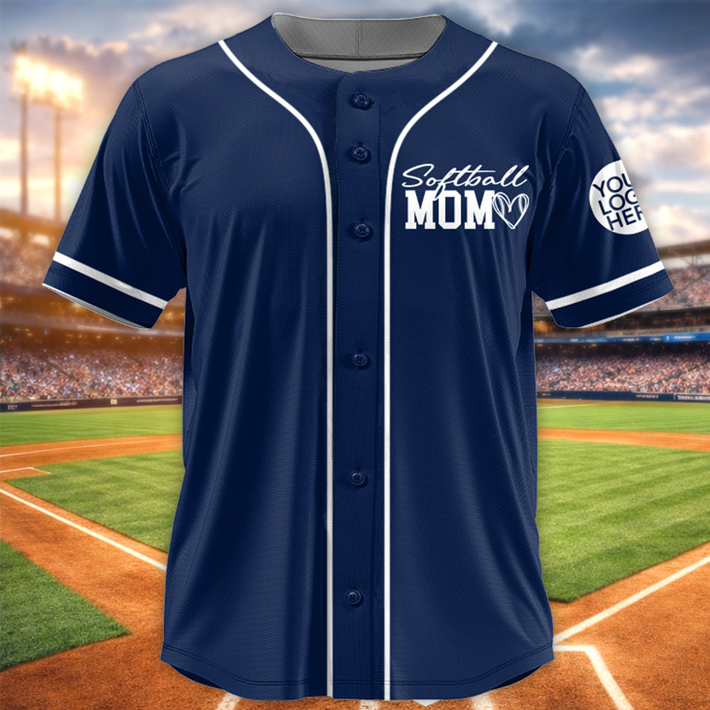 Softball Mom Jersey – Those Are My Boys - Personalized Softball Family Jersey NA04 Hv01
