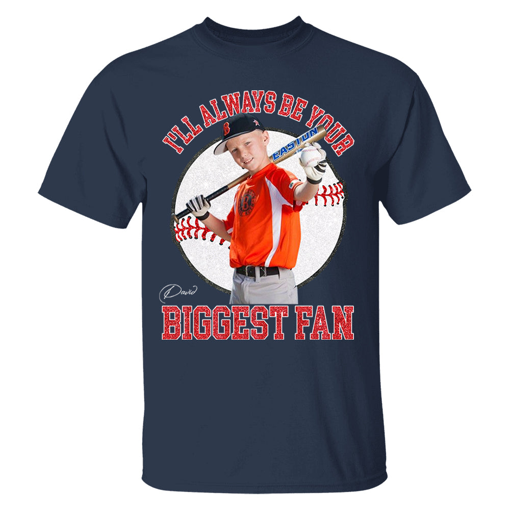 Those Are My Boys - Personalized Shirt For Baseball Family Custom Photos NA04
