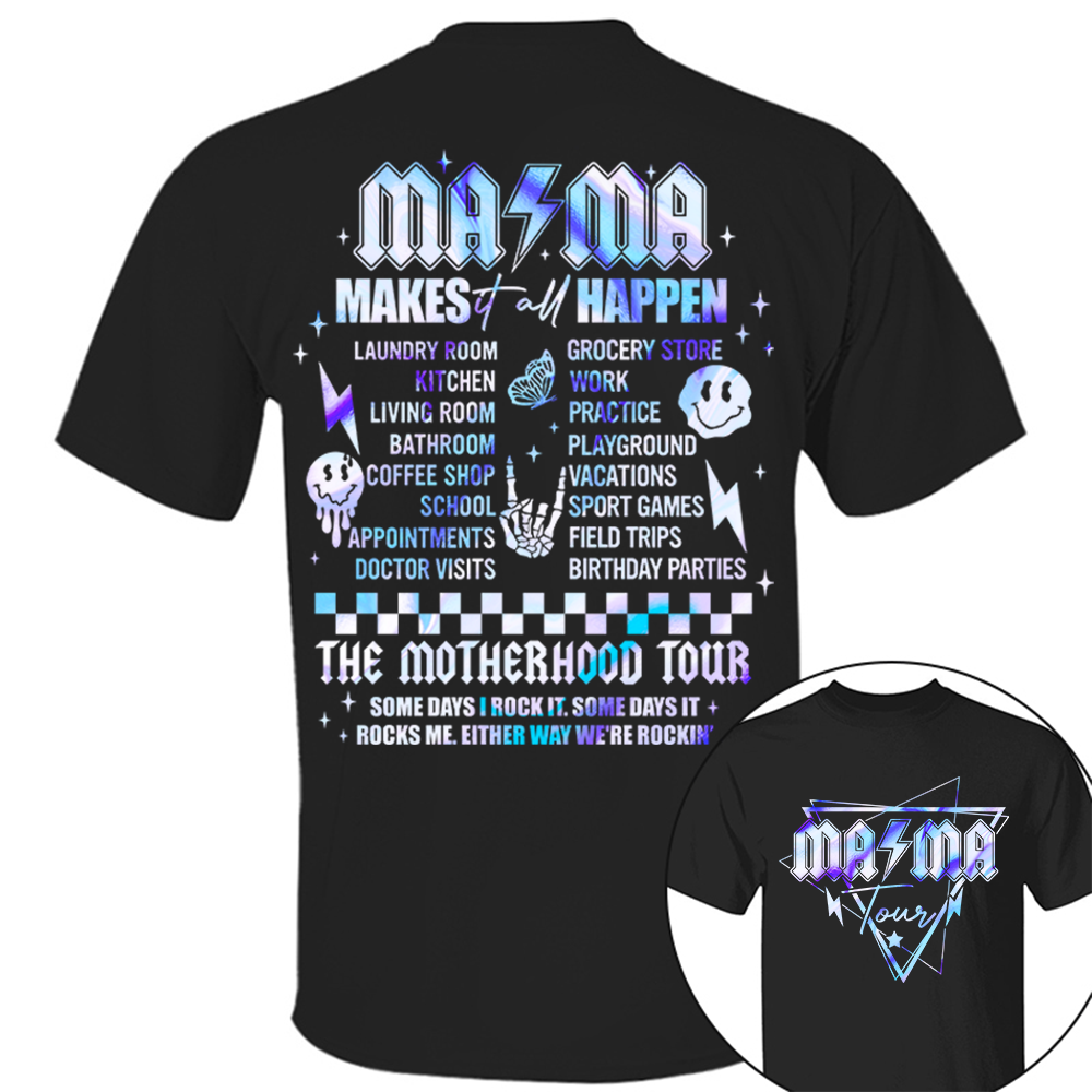 The Motherhood Tour Shirt, Funny Mama Tour Shirt, Mama Skeleton