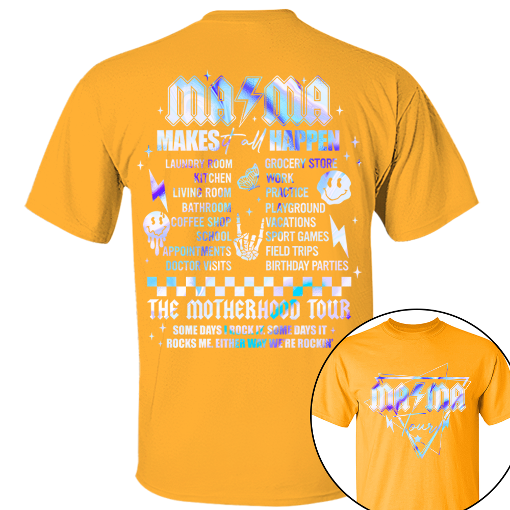 The Motherhood Tour Shirt, Funny Mama Tour Shirt, Mama Skeleton