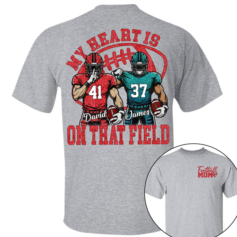 Custom Those Are My Boy 2026 Shirt, Football Mom Gift L0411 Pt99