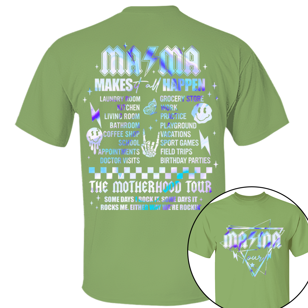 The Motherhood Tour Shirt, Funny Mama Tour Shirt, Mama Skeleton