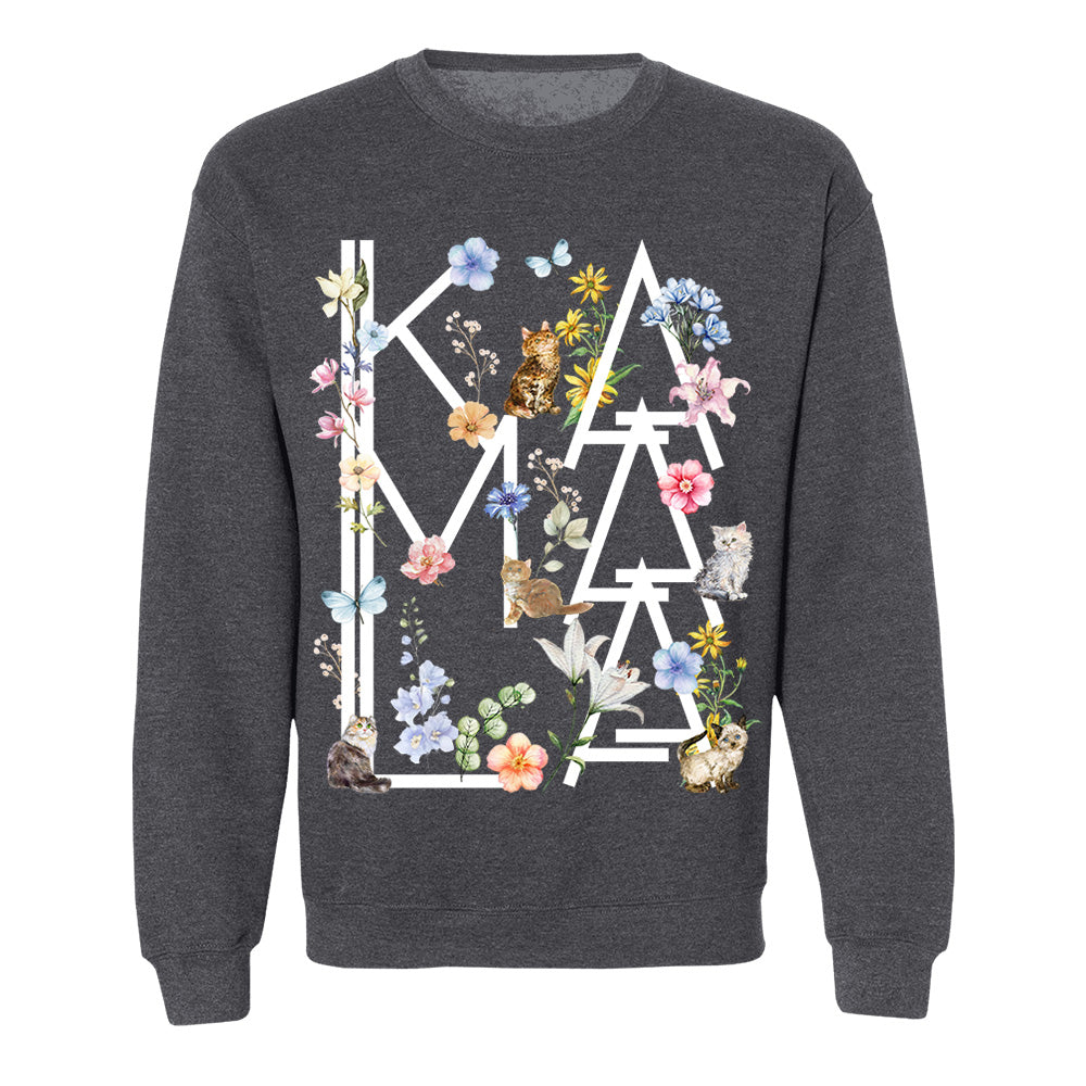 Botanical Cottagecore Cat Kamala Shirt