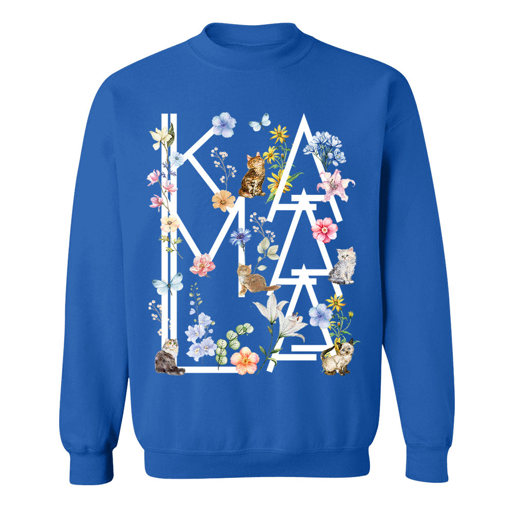 Botanical Cottagecore Cat Kamala Shirt