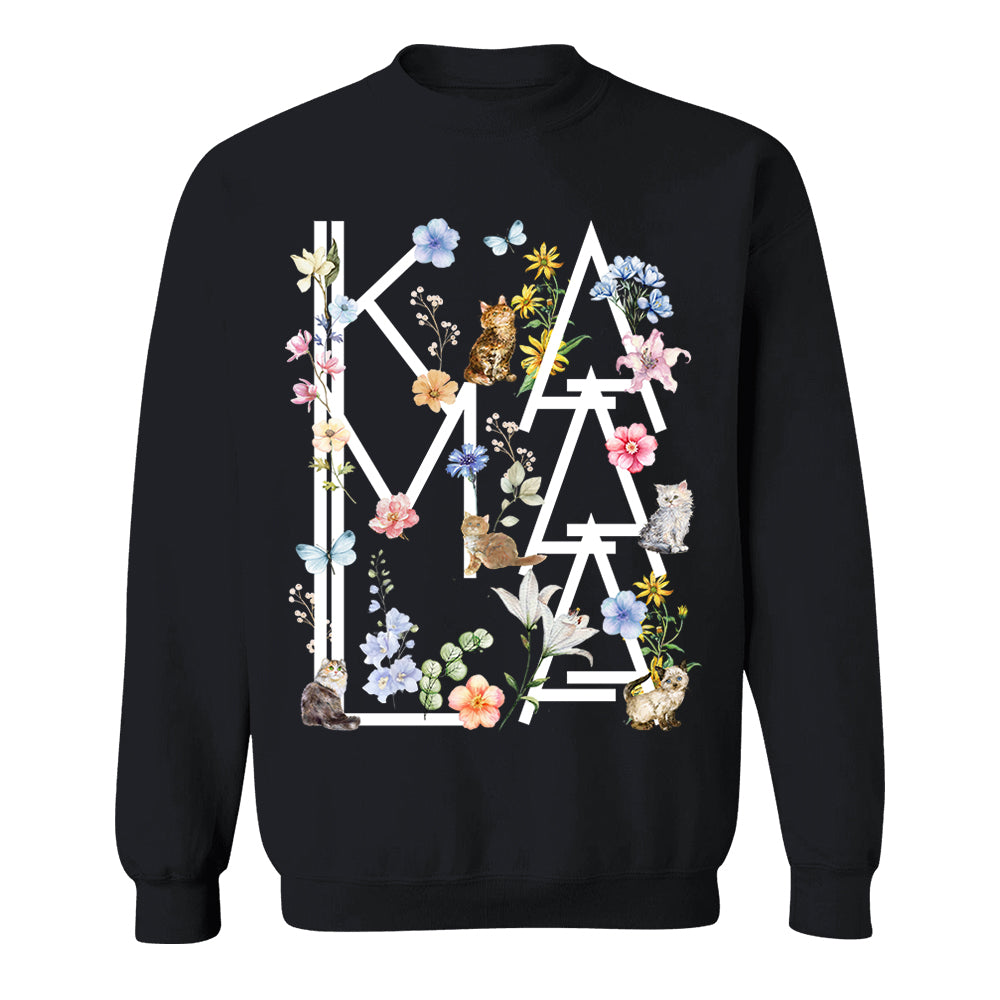 Botanical Cottagecore Cat Kamala Shirt