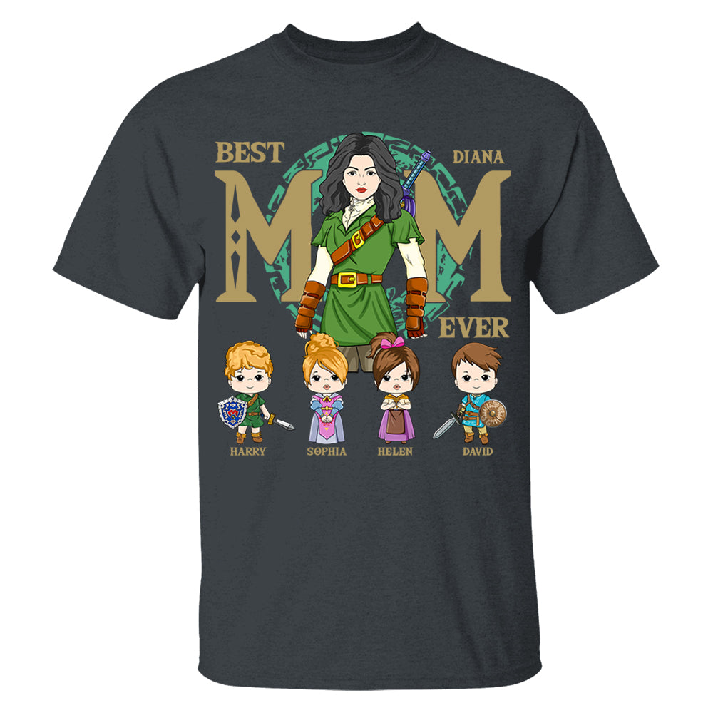 Best Mom Ever - Personalized Shirt Gift For Mom DO98