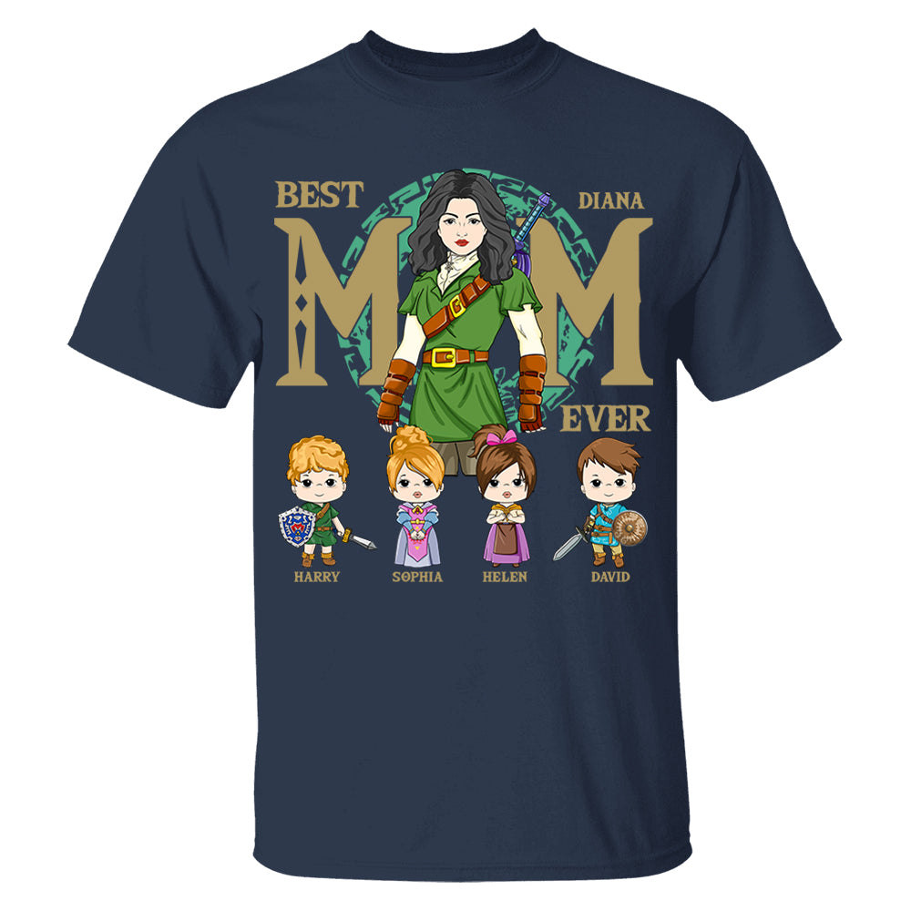 Best Mom Ever - Personalized Shirt Gift For Mom DO98