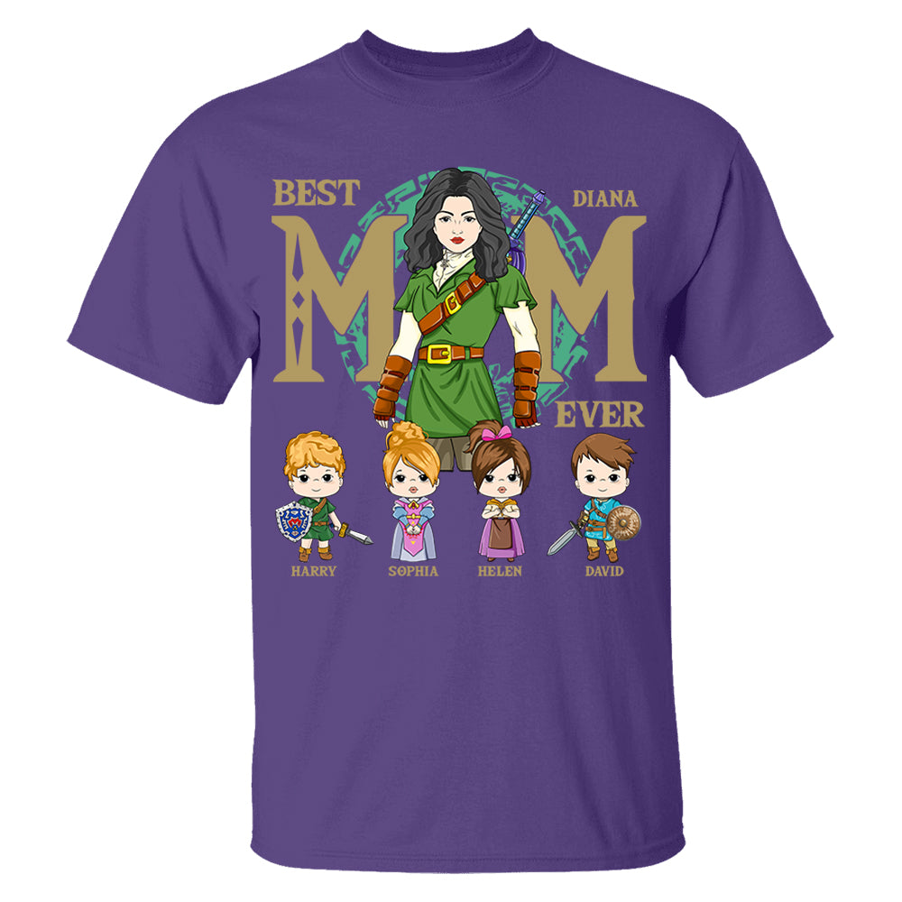 Best Mom Ever - Personalized Shirt Gift For Mom DO98