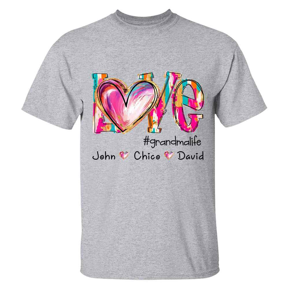Love Grandmalife - Gigi Custom Shirt - Custom Shirt For Nana Mimi NA04 Tm01