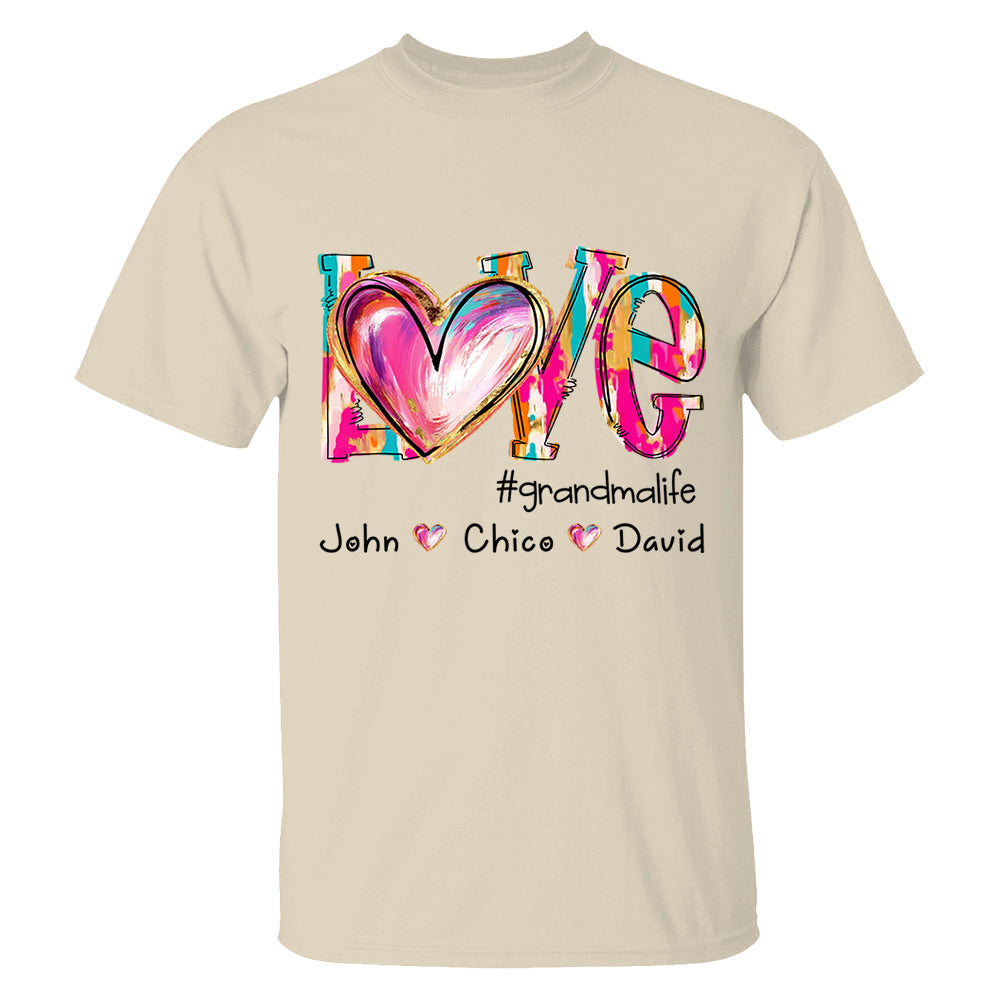 Love Grandmalife - Gigi Custom Shirt - Custom Shirt For Nana Mimi NA04 Tm01