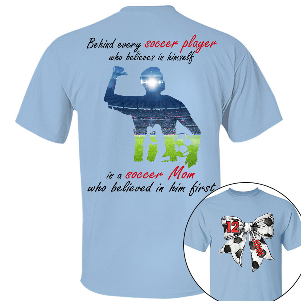 Soccer Mom Shirt, Personalized Soccer Shirt, Gift For Soccer Lover A2110 Do99