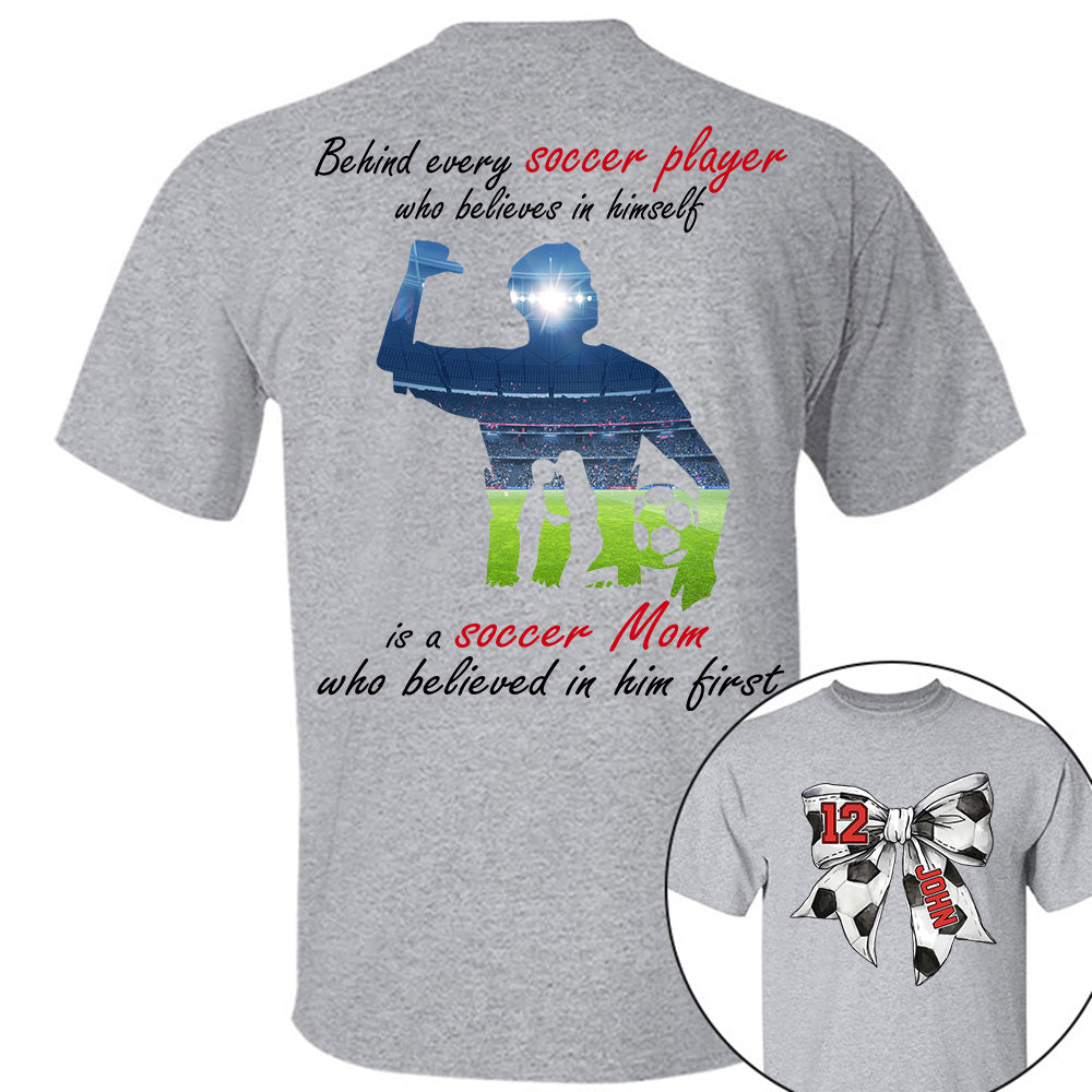 Soccer Mom Shirt, Personalized Soccer Shirt, Gift For Soccer Lover A2110 Do99