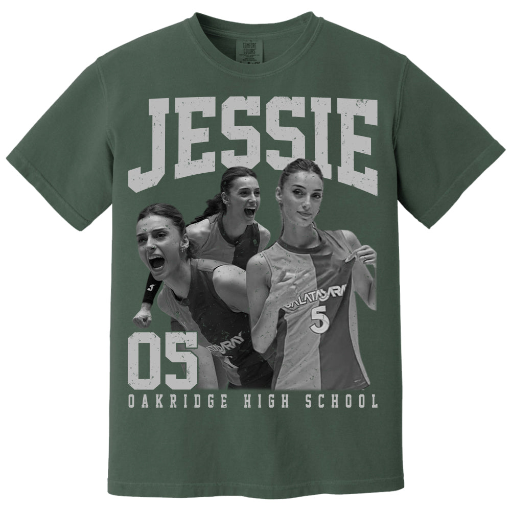 Volleyball Lover - Personalized Washed Tee Custom Sport Players Sport Family NA04