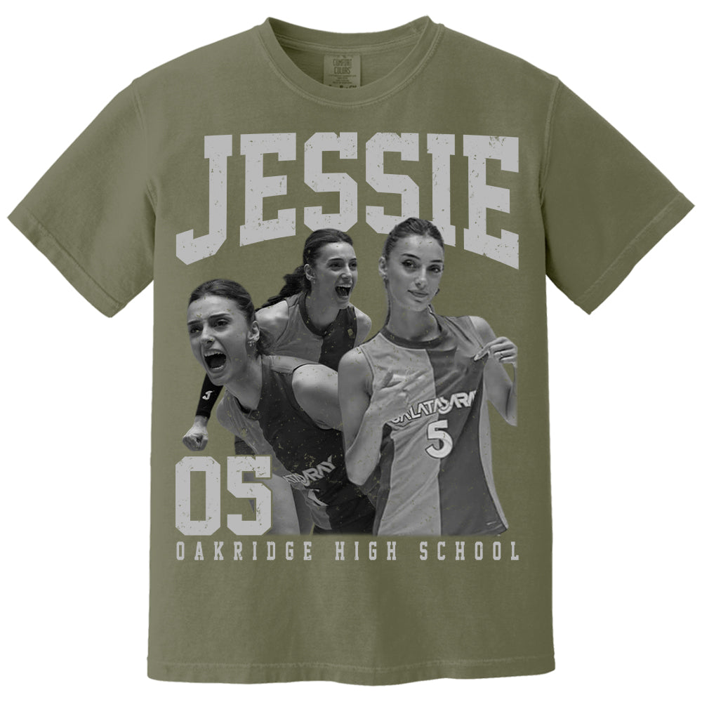 Volleyball Lover - Personalized Washed Tee Custom Sport Players Sport Family NA04
