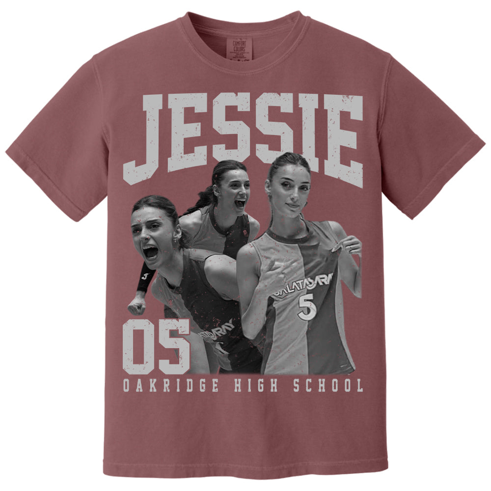 Volleyball Lover - Personalized Washed Tee Custom Sport Players Sport Family NA04