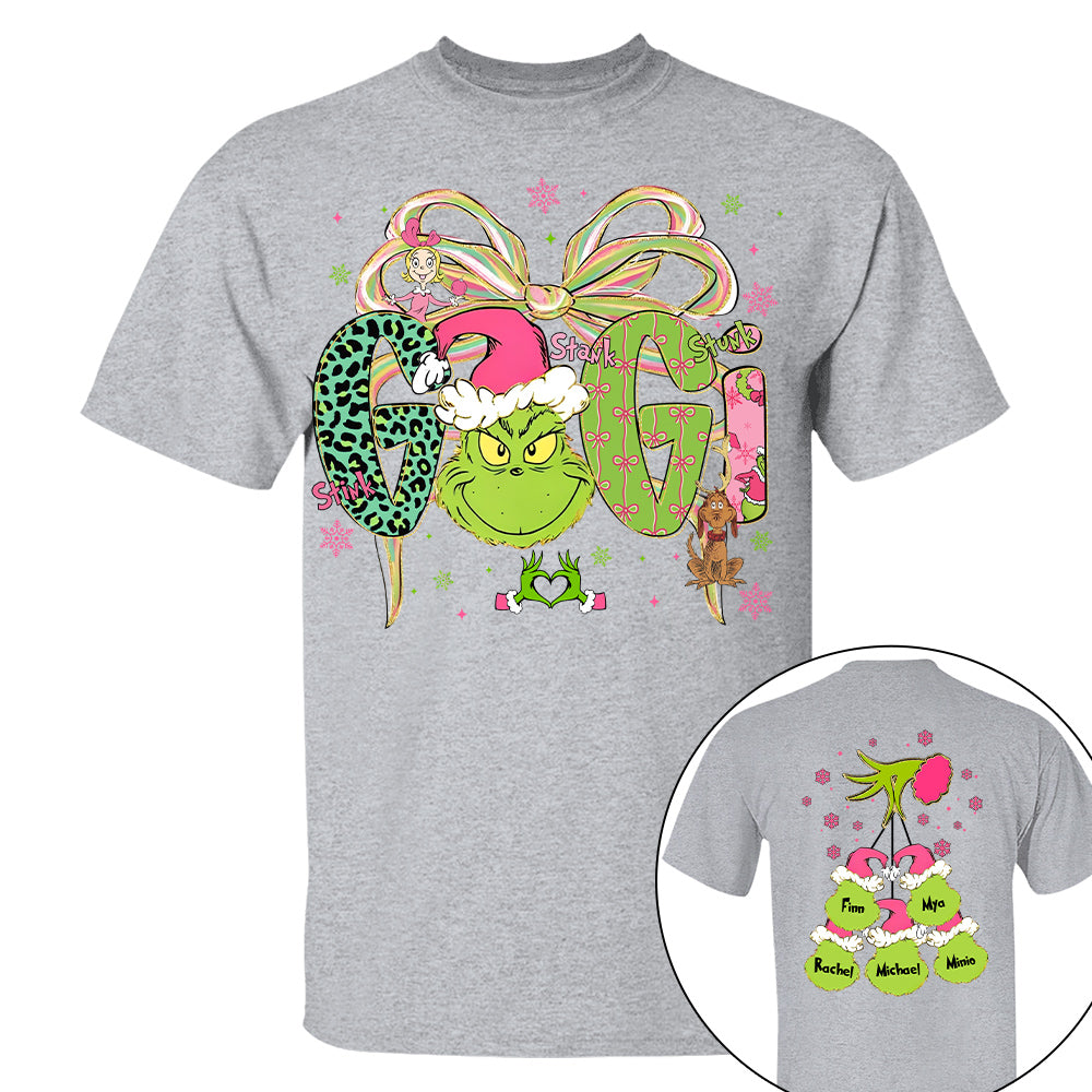 Grandma Christmas Sweatshirt - Personalized Gifts For Holly Jolly Xmas Ver 2 NA04