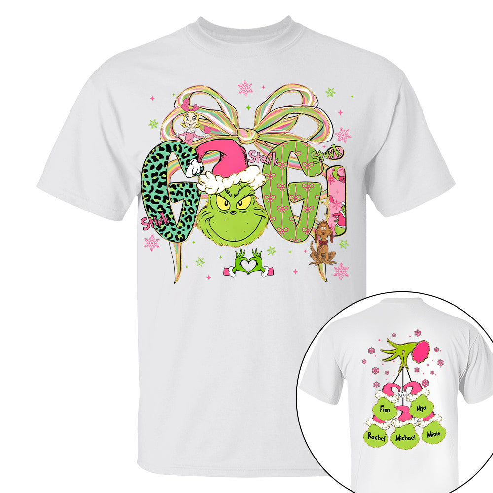 Grandma Christmas Sweatshirt - Personalized Gifts For Holly Jolly Xmas Ver 2 NA04