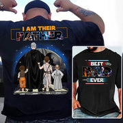 Best Dad Ever - I Am Their Father Personalized Shirt For Dad