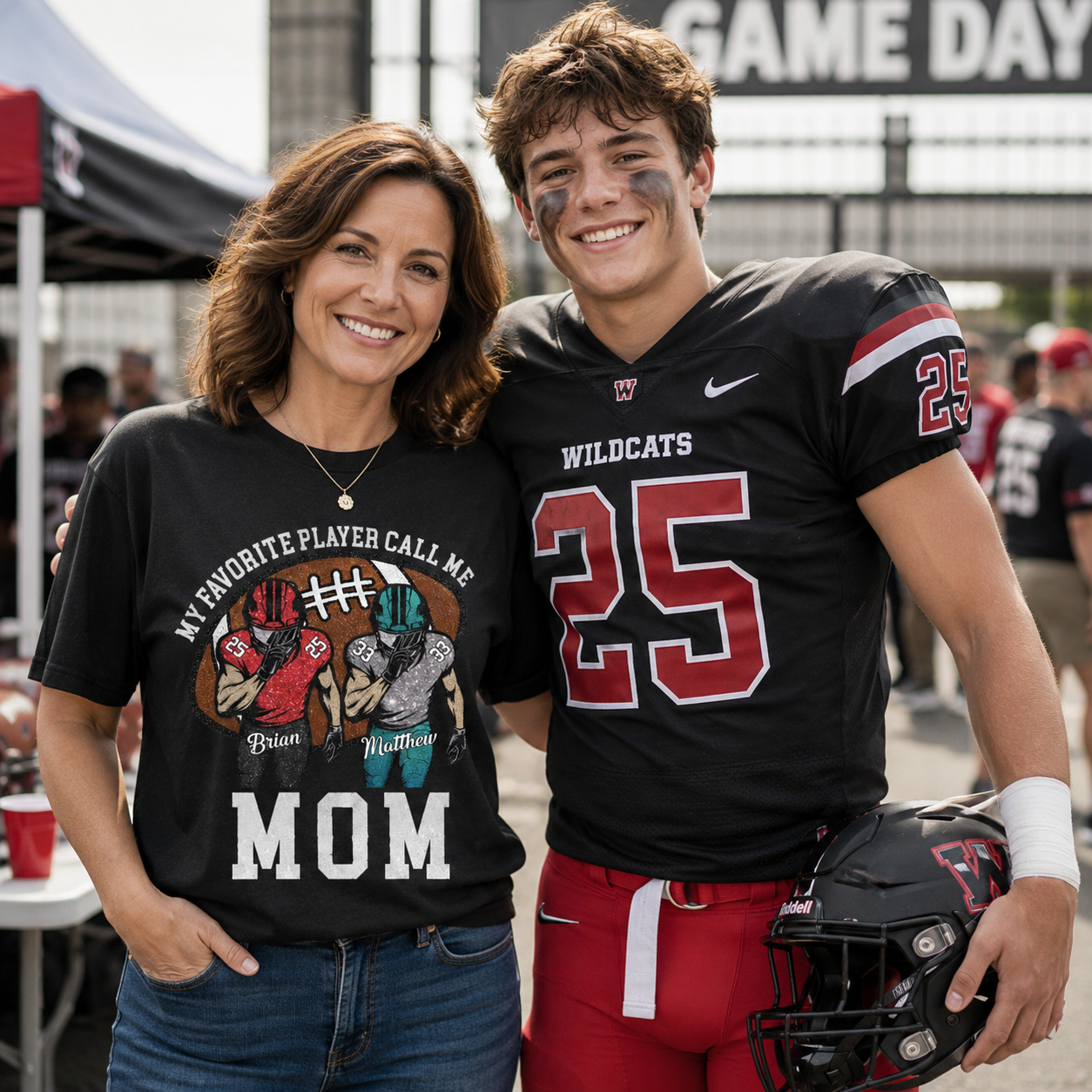 My Favorite Player Call Me Mom Grandma Personalized Football Mom Grandma Shirt Gift For Sport Family T1807 TH23