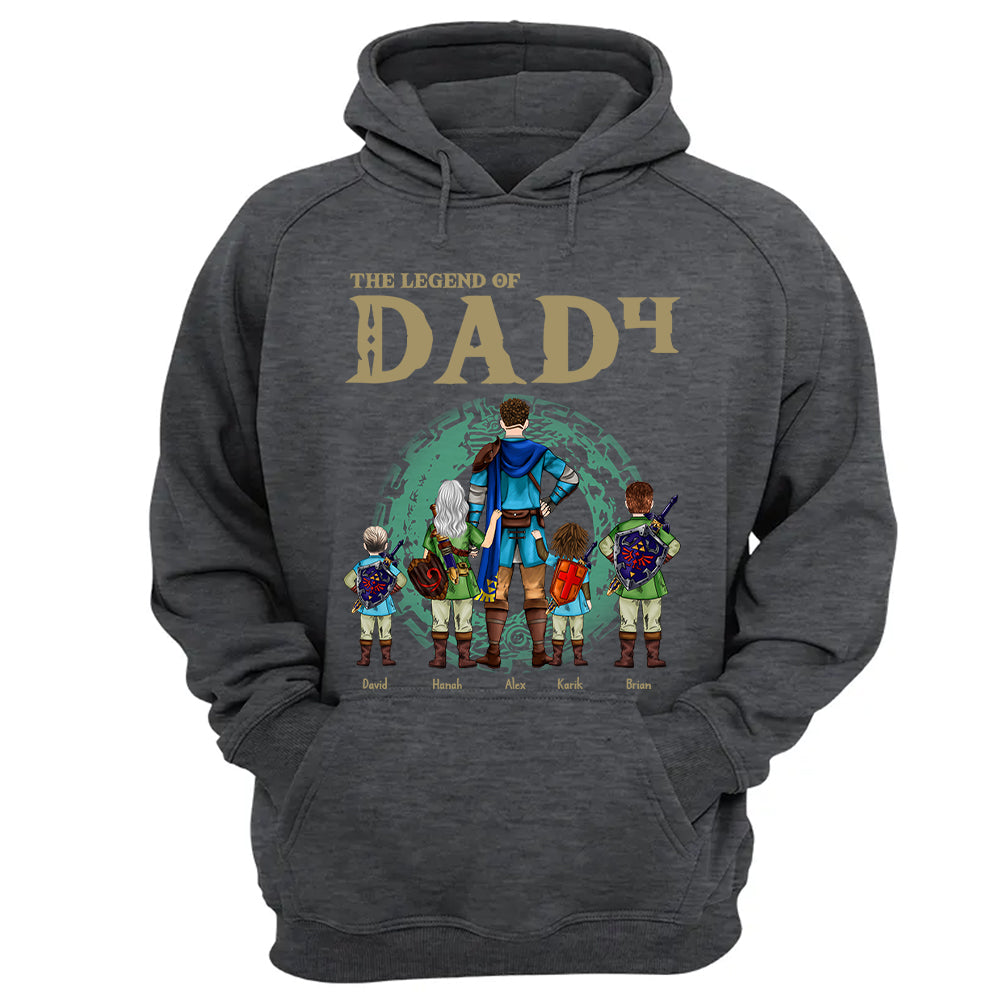 Personalized The Legend Of Dad Shirt Dad 3 Shirt, Father's Day Gift
