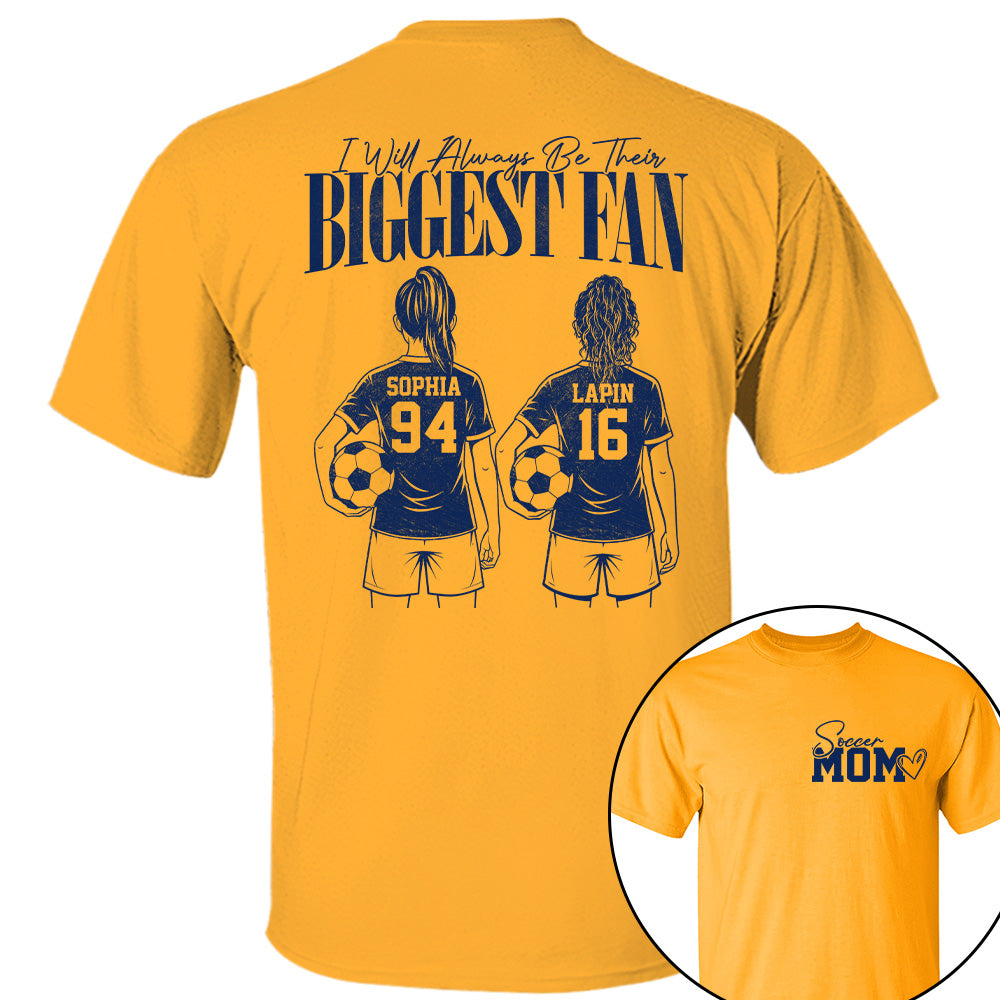 I'll Always Be Your Biggest Fan - Washed Tee Retro Bootleg Shirt For Soccer Players T24