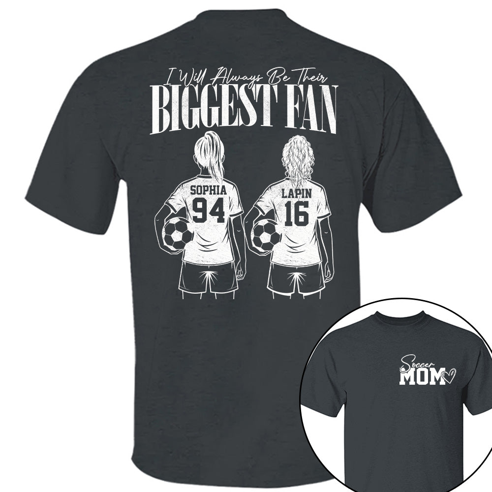 I'll Always Be Your Biggest Fan - Washed Tee Retro Bootleg Shirt For Soccer Players T24