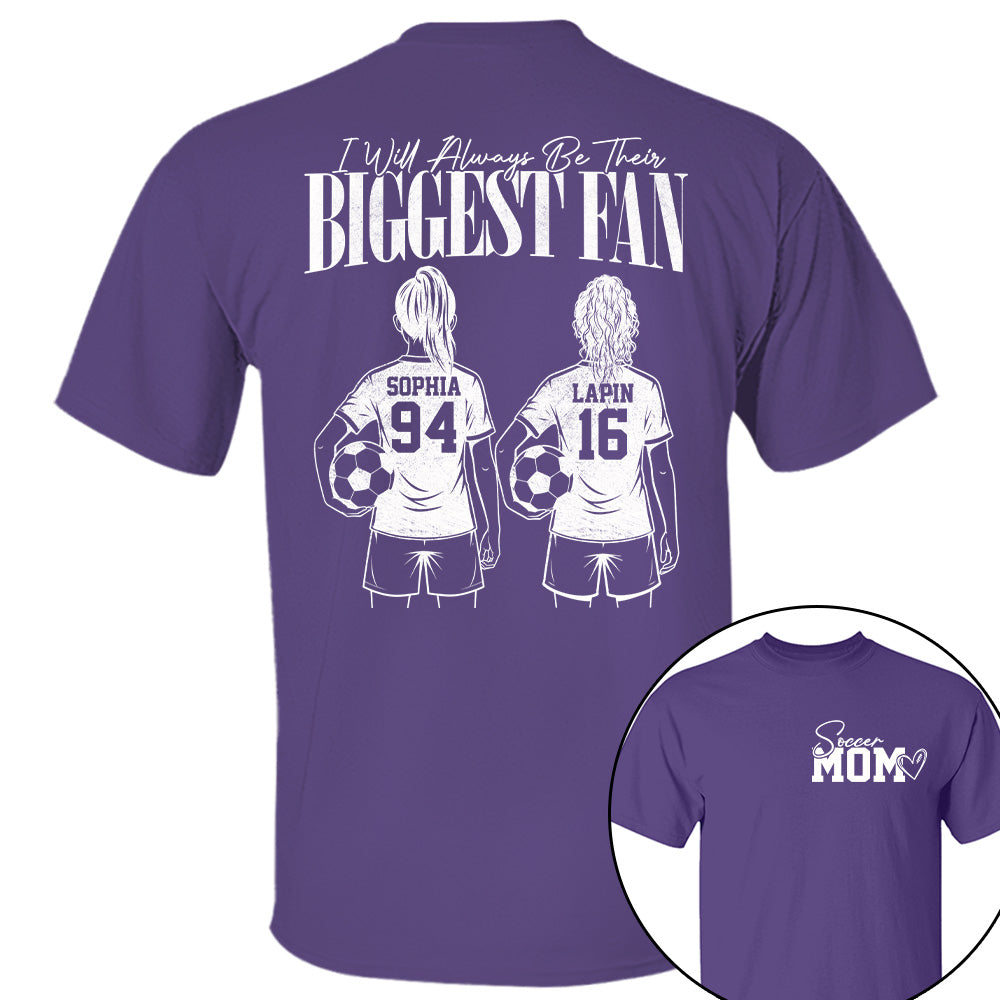 I'll Always Be Your Biggest Fan - Washed Tee Retro Bootleg Shirt For Soccer Players T24