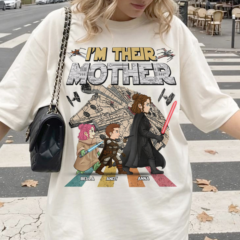 I Am Their Mother - Personalized Shirt - Gift For Mom, Mother's Day T1807 Hv01