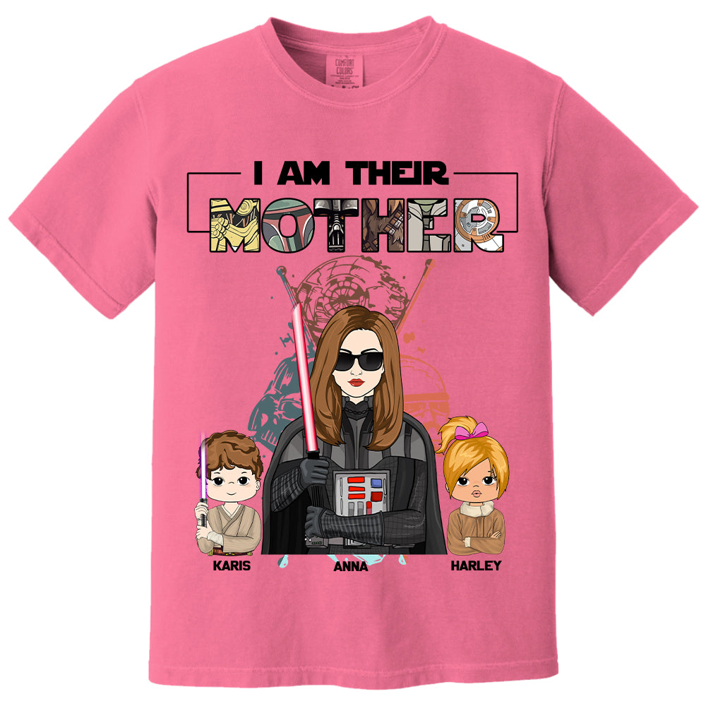 I Am Their Mom Custom Shirt For Mother - Mother's Day Gift 2025 Nh00