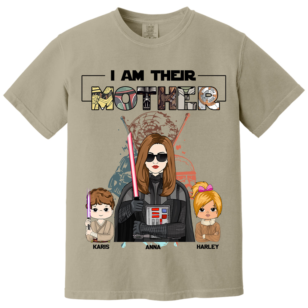 I Am Their Mom Custom Shirt For Mother - Mother's Day Gift 2025 Nh00