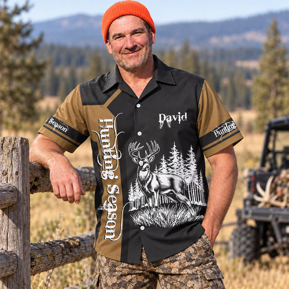 Hunting Season - Custom Photo Hunting Shirt - Personalized Gifts for Husband, Dad, Hunters A2110 Pt99