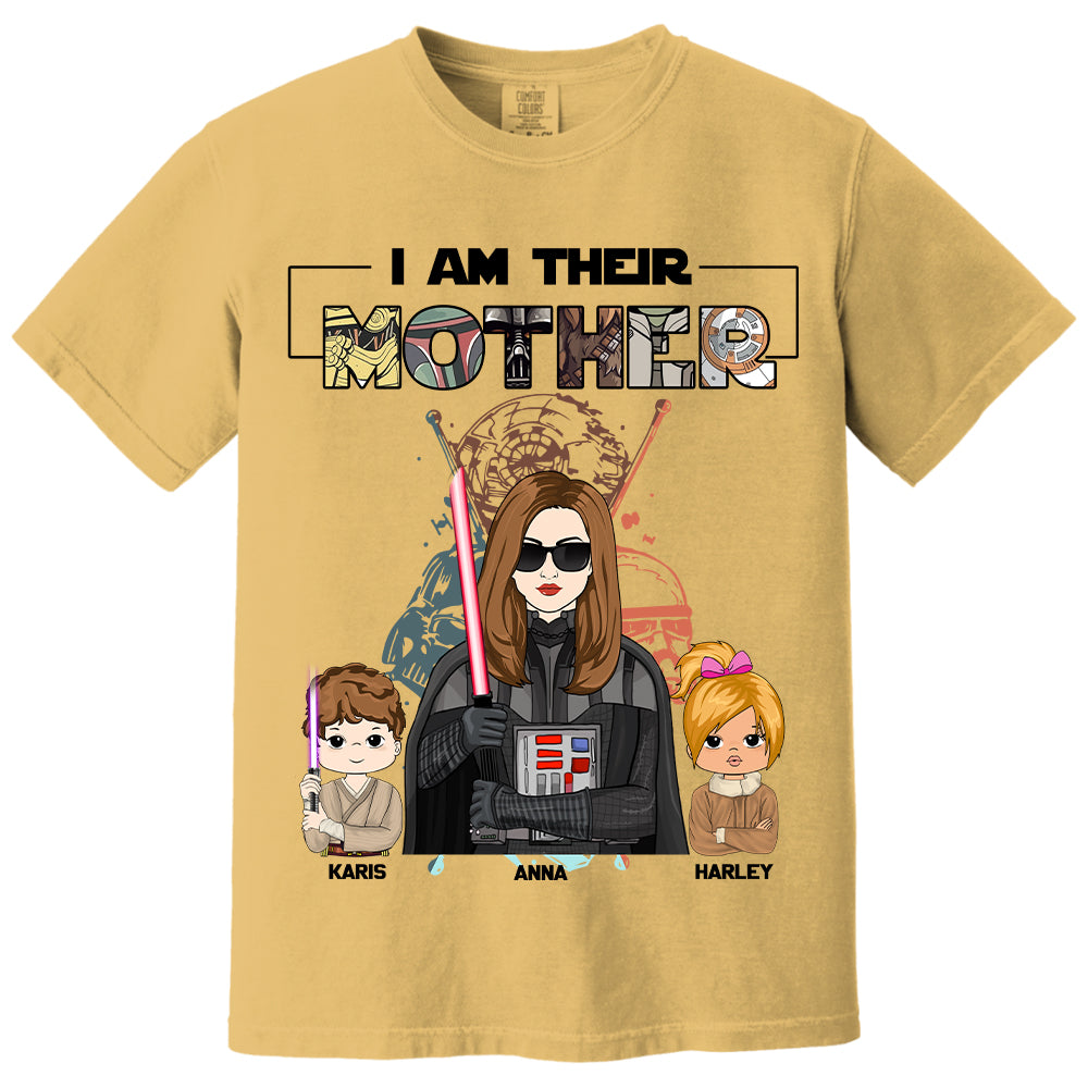 I Am Their Mom Custom Shirt For Mother - Mother's Day Gift 2025 Nh00