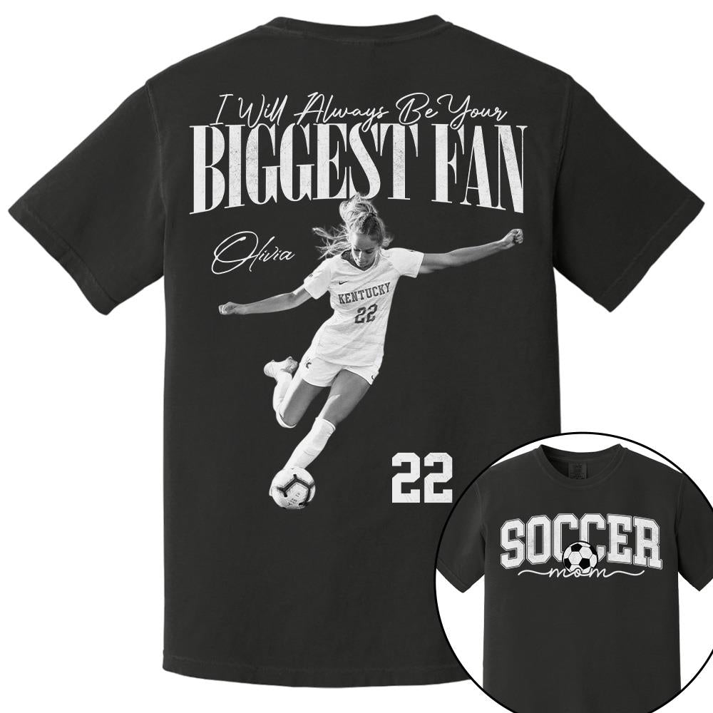 I'll Always Be Your Biggest Fan - Washed Tee Retro Bootleg Shirt For Soccer Players Vr2 NA02 Hv01