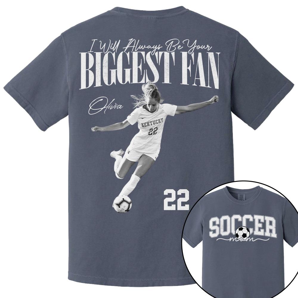 I'll Always Be Your Biggest Fan - Washed Tee Retro Bootleg Shirt For Soccer Players Vr2 NA02 Hv01