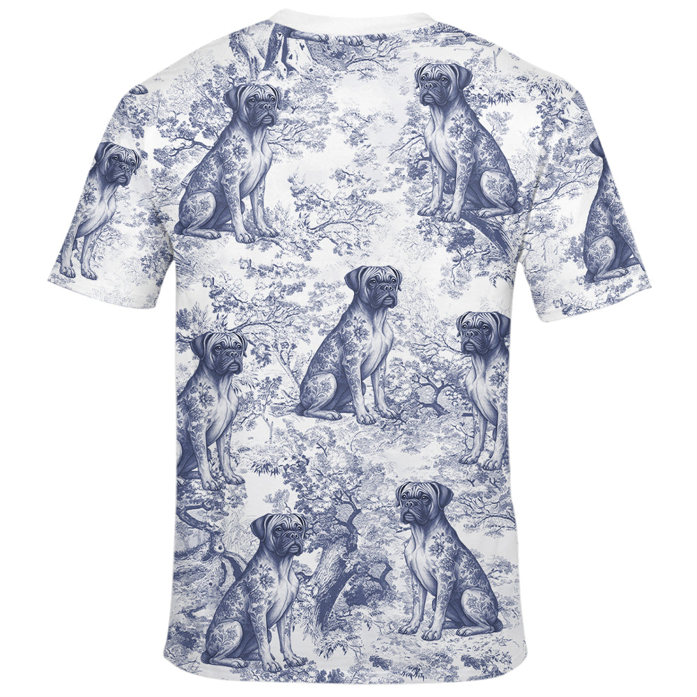 Custom When I Needed A Hand I Found Your Paw Style Gift Toile De Jouy Chinoiseries, Personalized All Over Print Shirt Hv01