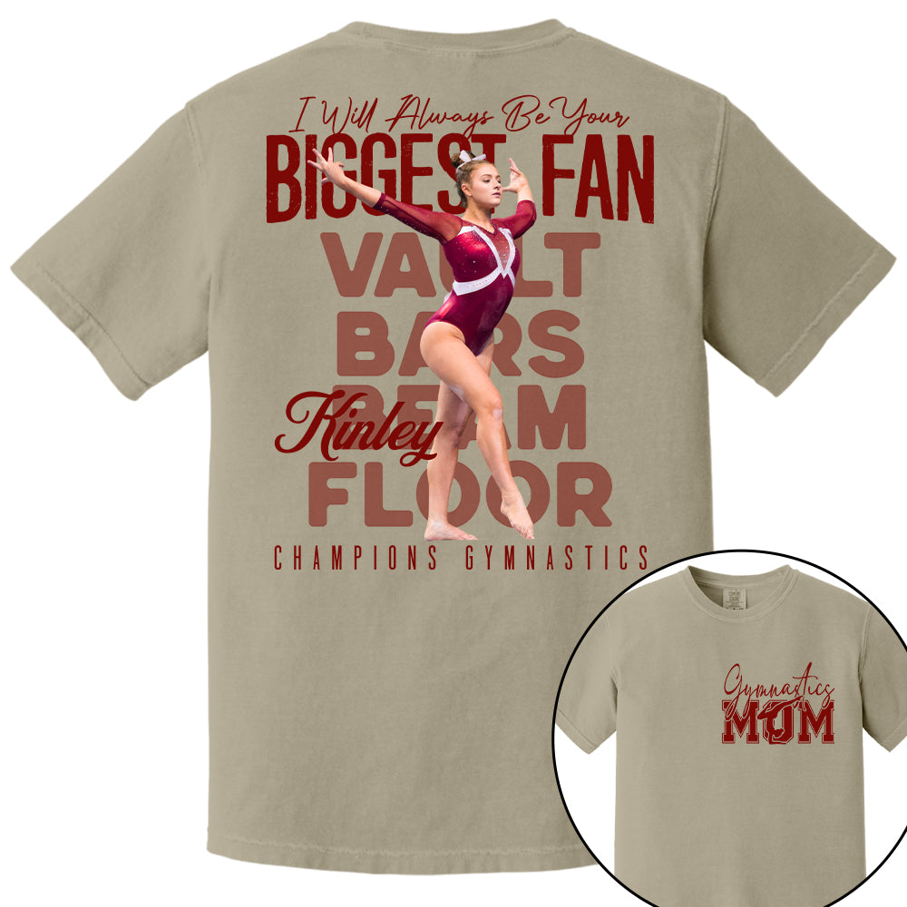 That's My Girl -Custom Photo Gymnast Shirt - Gymnastics Mom, Dad, Family Shirt Vrs2 A2110