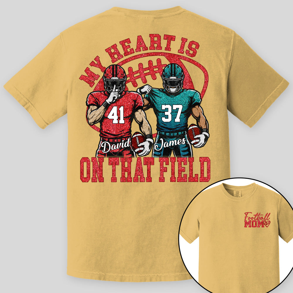 Custom Those Are My Boy 2026 Shirt, Football Mom Gift L0411 Pt99