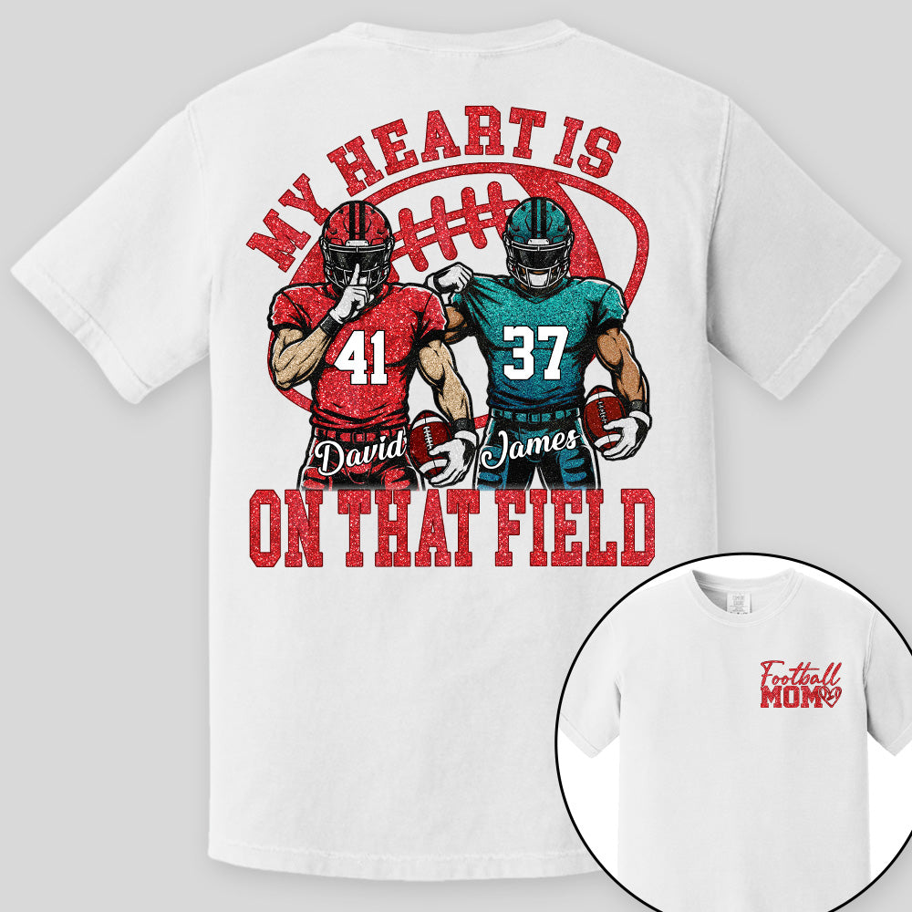 Custom Those Are My Boy 2026 Shirt, Football Mom Gift L0411 Pt99