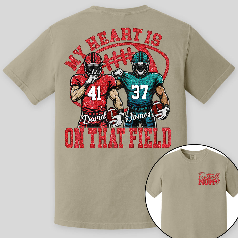 Custom Those Are My Boy 2026 Shirt, Football Mom Gift L0411 Pt99