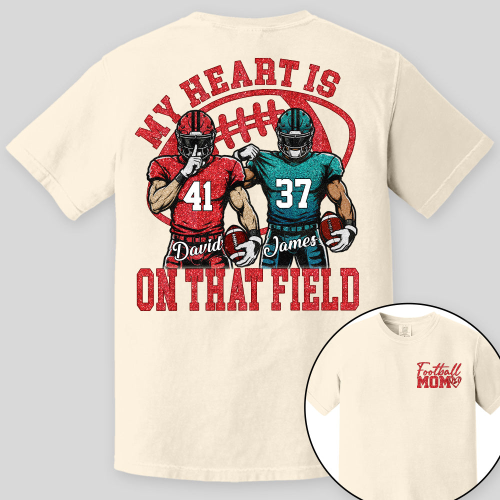 Custom Those Are My Boy 2026 Shirt, Football Mom Gift L0411 Pt99
