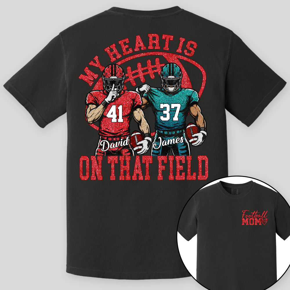 Custom Those Are My Boy 2026 Shirt, Football Mom Gift L0411 Pt99